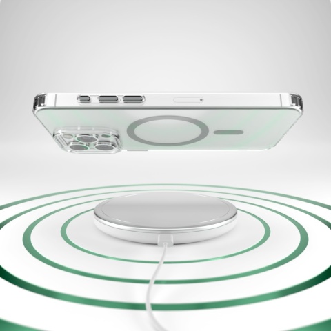 Nakładka Etteri Color Mag do iPhone 13 Pro 6,1" szara