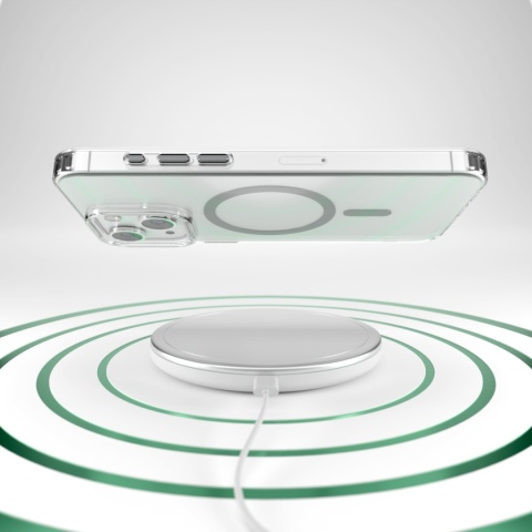 Nakładka Etteri Color Mag do iPhone 13 6,1" szara