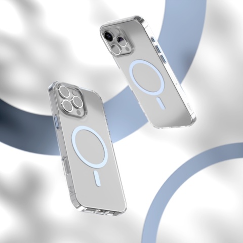 Nakładka Etteri Color Mag do iPhone 16 Pro Max 6,9" jasnoniebieska