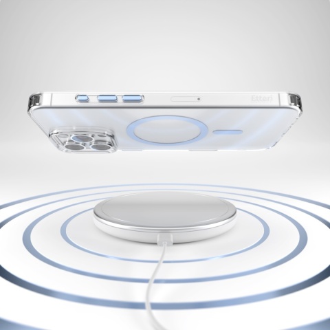 Nakładka Etteri Color Mag do iPhone 16 Pro Max 6,9" jasnoniebieska