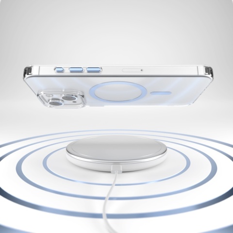 Nakładka Etteri Color Mag do iPhone 14 6,1" jasnoniebieska