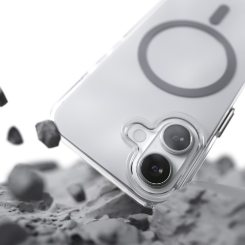 Nakładka Etteri Color Mag do iPhone 16 6,1" szara