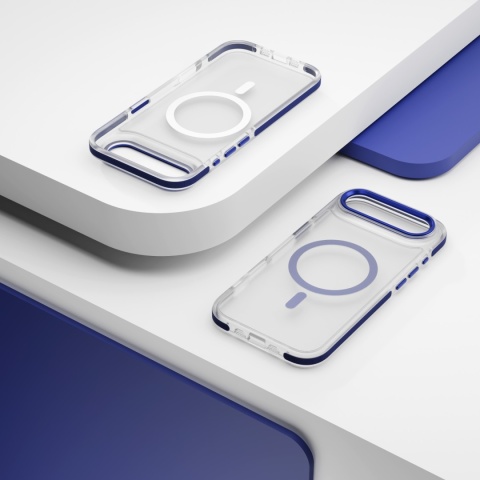 Nakładka Etteri Icy Mag do iPhone 17 Air niebieska