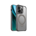 Nakładka Etteri Matt Mag Ring do iPhone 14 Pro 6,1" szara
