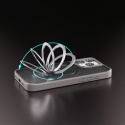 Nakładka Etteri Matt Mag Ring do iPhone 14 Pro 6,1" szara