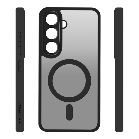 Nakładka Etteri Matt Mag do Samsung Galaxy A55 5G czarna
