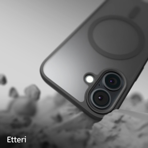 Nakładka Etteri Matt Mag do Samsung Galaxy S25 czarna