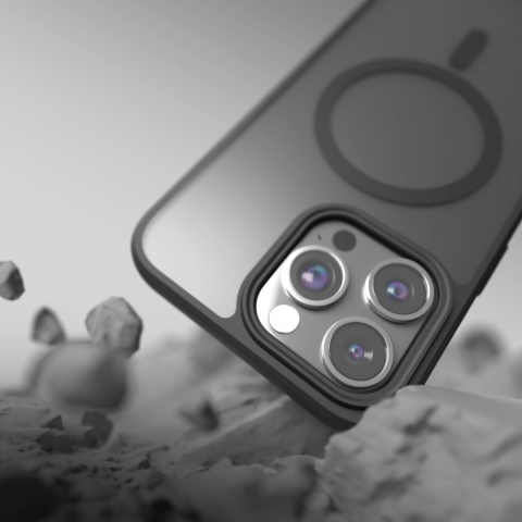 Nakładka Etteri Matt Mag do iPhone 12 / 12 Pro 6,1" czarna