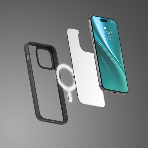 Nakładka Etteri Matt Mag do iPhone 13 6,1" czarna