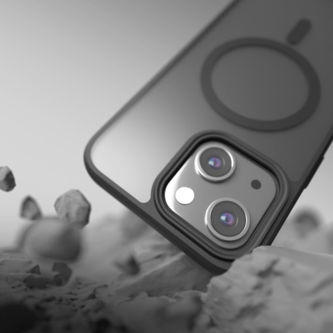 Nakładka Etteri Matt Mag do iPhone 15 6,1" czarna