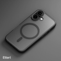 Nakładka Etteri Matt Mag do iPhone 16 Plus 6,7" czarna