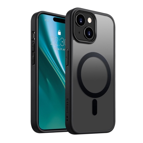 Nakładka Etteri Matt Mag do iPhone 17 Air czarna