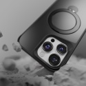 Nakładka Etteri Matt Mag Ring do iPhone 15 Pro 6,1" czarna