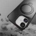 Nakładka Etteri Matt Mag Ring do iPhone 16 6,1" czarna