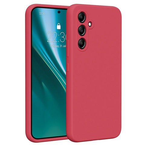 Nakładka Etteri Silicone Case do Samsung Galaxy A54 5G malinowa