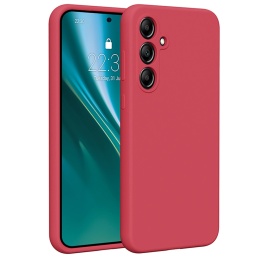 Nakładka Etteri Silicone Case do Samsung Galaxy A55 5G malinowa