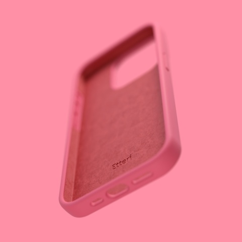 Nakładka Etteri Silicone Case do Samsung Galaxy A55 5G malinowa