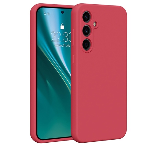 Nakładka Etteri Silicone Case do Samsung Galaxy S23 FE malinowa