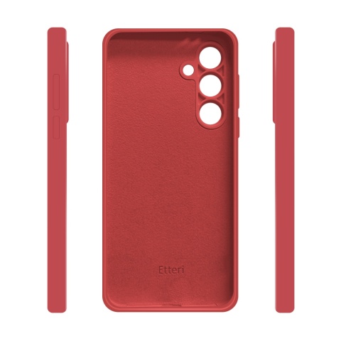 Nakładka Etteri Silicone Case do Samsung Galaxy S24 FE malinowa