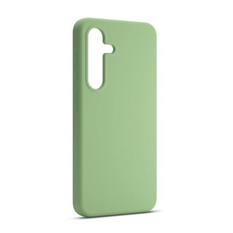Nakładka Etteri Silicone Case do Samsung Galaxy S25 Plus jasnozielona