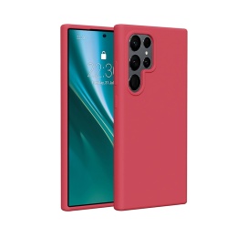 Nakładka Etteri Silicone Case do Samsung Galaxy S25 Ultra malinowa