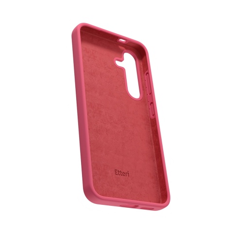 Nakładka Etteri Silicone Case do Samsung Galaxy S25 malinowa