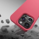 Nakładka Etteri Silicone Case do iPhone 15 6,1" malinowa