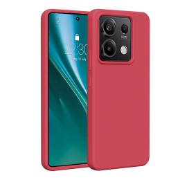 Nakładka Etteri Silicone Case do Xiaomi Redmi Note 13 Pro 5G malinowa