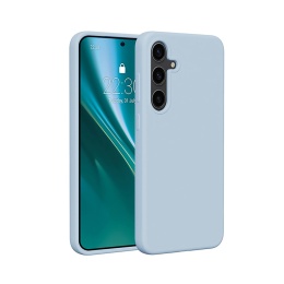 Nakładka Etteri Silicone Mag case do Samsung Galaxy S25 Edge jasnoniebieska