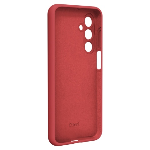 Nakładka Etteri Silicone Mag case do iPhone 17 malinowa