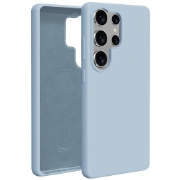 Nakładka Etteri Silicone Mag do Samsung Galaxy S25 Ultra jasnoniebieska