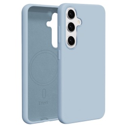 Nakładka Etteri Silicone Mag do Samsung Galaxy S25 jasnoniebieska