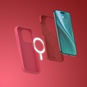 Nakładka Etteri Silicone Mag do iPhone 14 6,1" malinowa