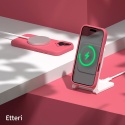 Nakładka Etteri Silicone Mag do iPhone 16 Plus 6,7" malinowa