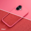 Nakładka Etteri Silicone Mag do iPhone 16 Plus 6,7" malinowa