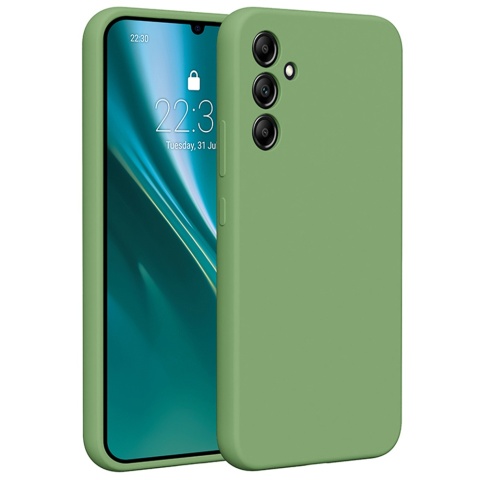 Nakładka Etteri Silicone Case do Samsung Galaxy A34 5G jasnozielona