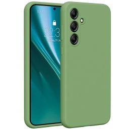 Nakładka Etteri Silicone Case do Samsung Galaxy A35 5G jasnozielona