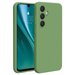 Nakładka Etteri Silicone Case do Samsung Galaxy A36 5G jasnozielona