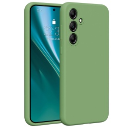 Nakładka Etteri Silicone Case do Samsung Galaxy A55 5G jasnozielona