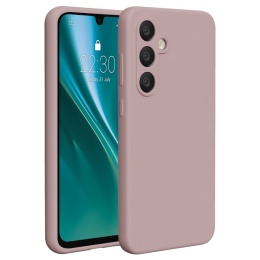 Nakładka Etteri Silicone Case do Samsung Galaxy A56 5G jasnoróżowa