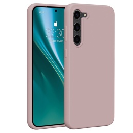 Nakładka Etteri Silicone Case do Samsung Galaxy S23 Plus jasnoróżowa