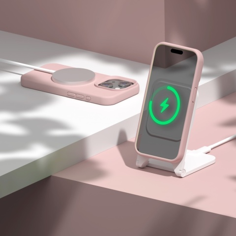 Nakładka Etteri Silicone Case do iPhone 11 jasnoróżowa