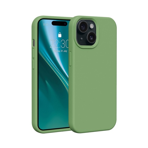 Nakładka Etteri Silicone Case do iPhone 11 jasnozielona