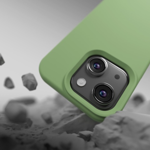 Nakładka Etteri Silicone Case do iPhone 11 jasnozielona