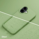Nakładka Etteri Silicone Case do iPhone 16 Plus 6,7" jasnozielona