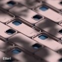 Nakładka Etteri Silicone Case do iPhone 16 Pro Max 6,9" jasnoróżowa
