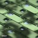 Nakładka Etteri Silicone Case do iPhone 16 Pro Max 6,9" jasnozielona