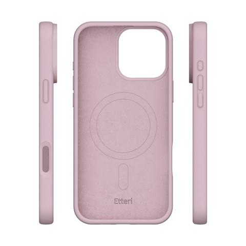 Nakładka Etteri Silicone Mag case do iPhone 17 Air jasnoróżowa