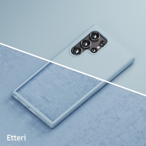 Nakładka Etteri Silicone Case do Samsung Galaxy A16 4G / A16 5G jasnoniebieska