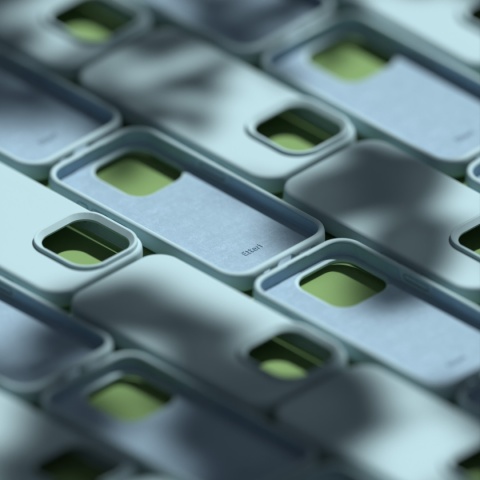 Nakładka Etteri Silicone Case do Samsung Galaxy A25 5G (global) jasnoniebieska